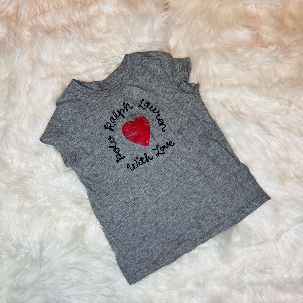 Toddler Gild size 4T Ralph Lauren Polo Tee in excellent condition